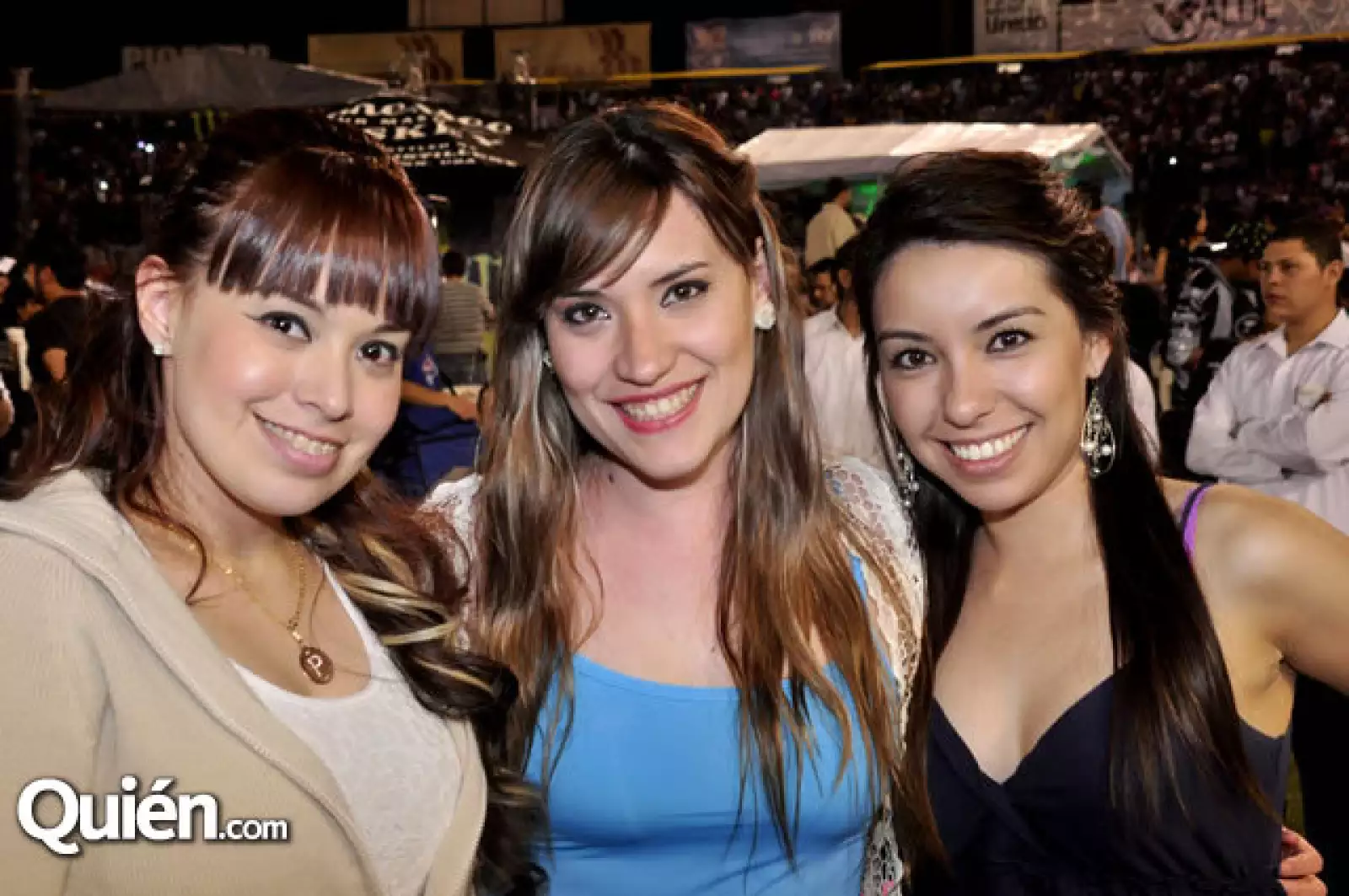 Rubí Valenzuela, Evelyn Rivera y Karina Muñoz