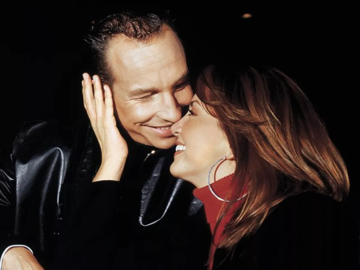 Erik Rubín y Andrea Legarreta.