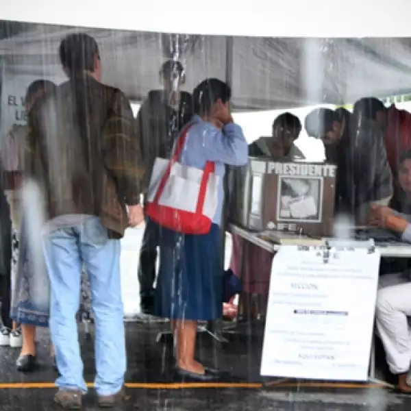 voto 2012, clima, lluvia, elecciones