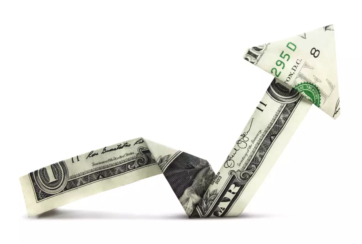 Un dólar estadounidense firme