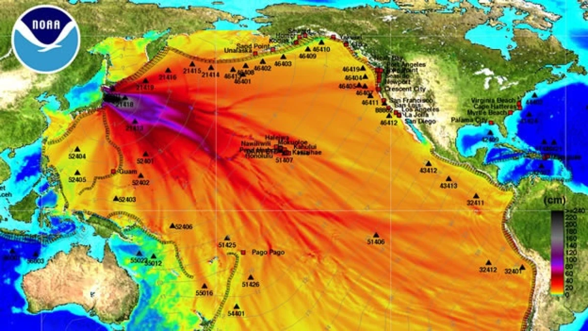 autoridades prevén daño por tsunamie en japon