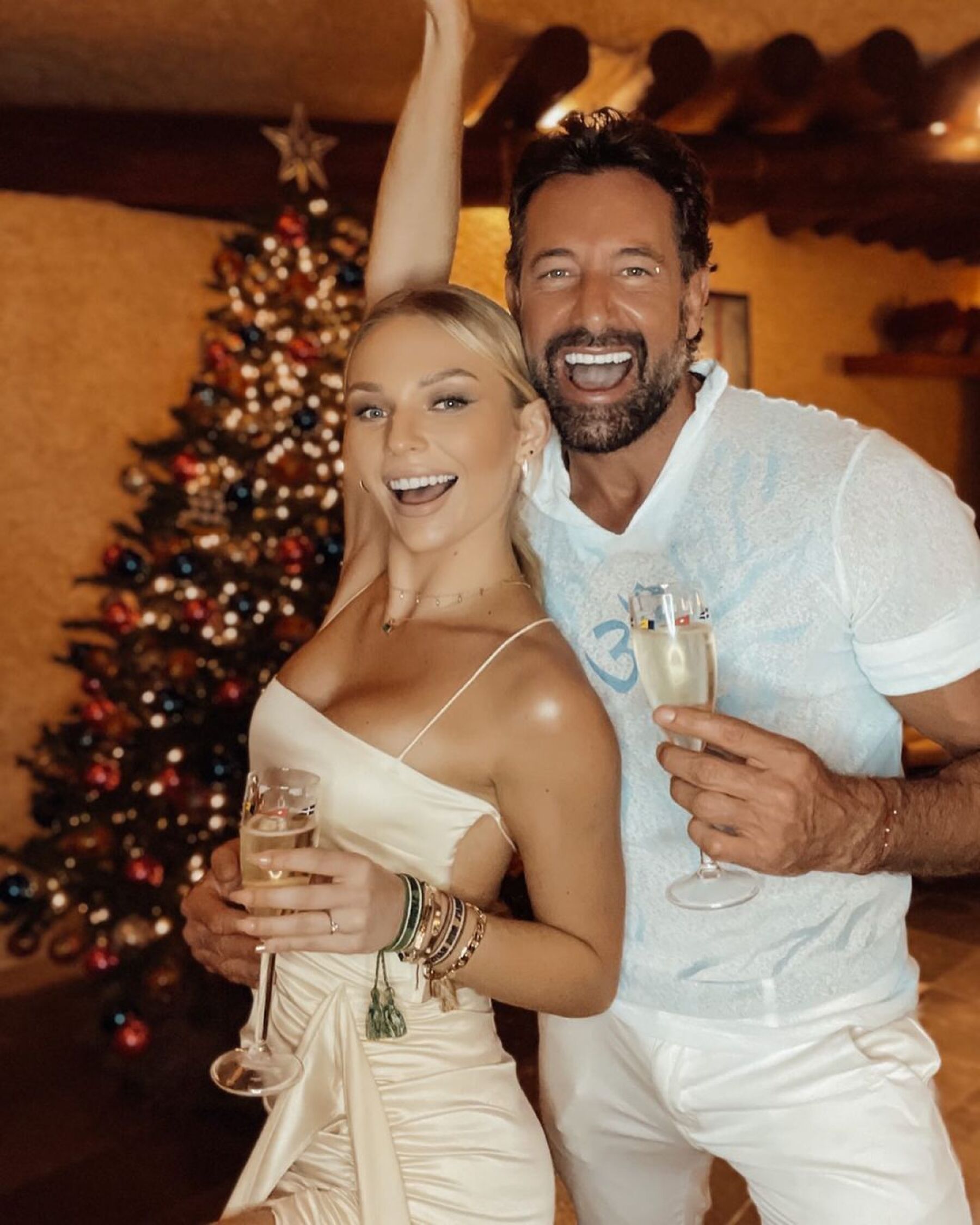 Irina Baeva y Gabriel Soto anuncian su compromiso