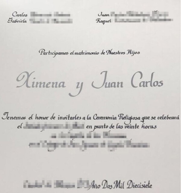 Invitación Ximena Navarrete