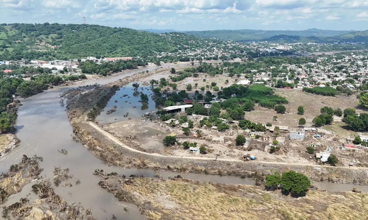 Desbordamiento del Río Pánuco pone en alerta a Veracruz y Tamaulipas, esperan niveles críticos el fin de semana