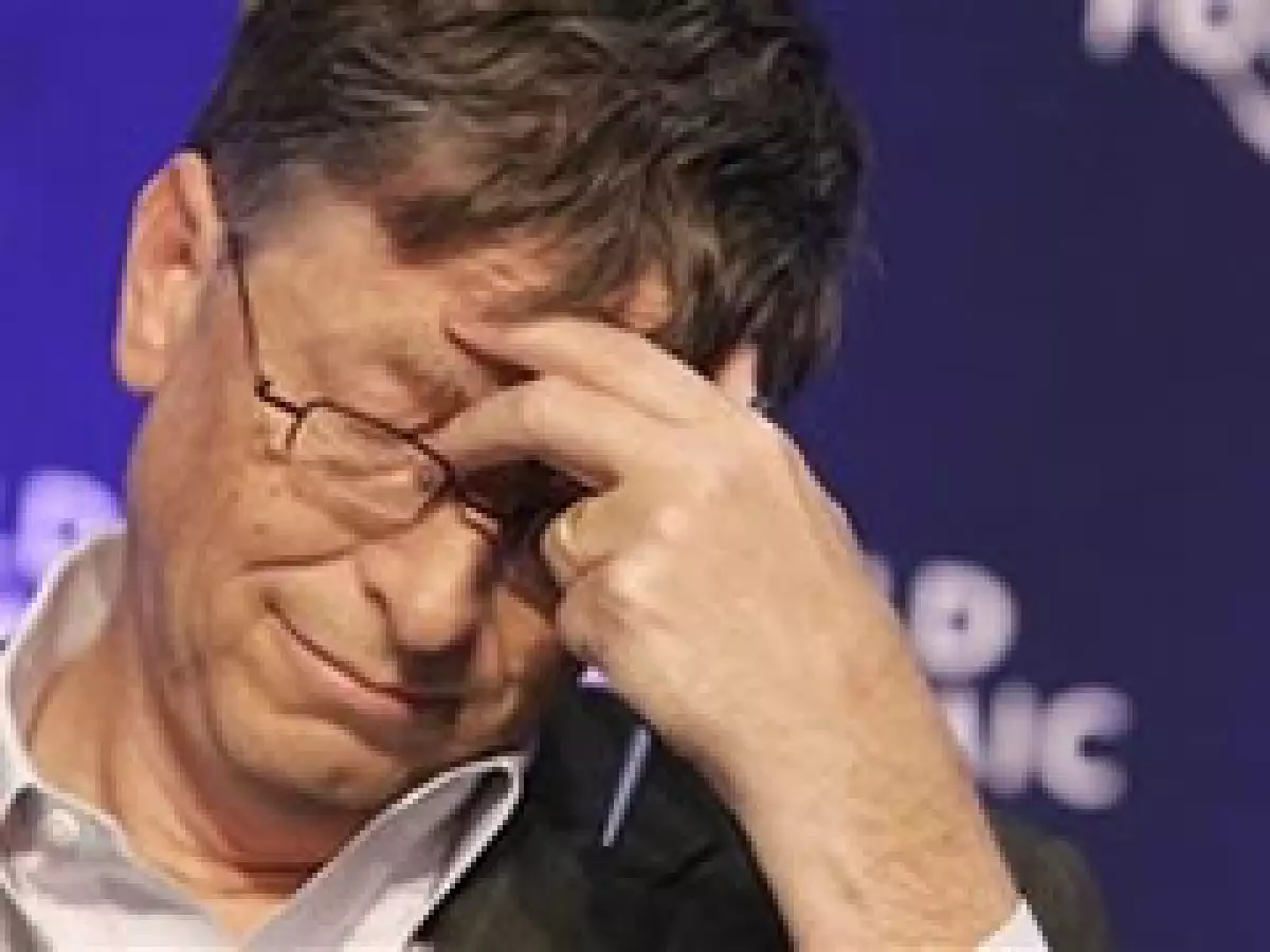 Bill Gates participó en el Foro Económico Mundial. (Foto: AP)