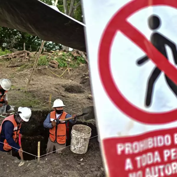 descubrimientos del INAH en el tren maya en Tabasco