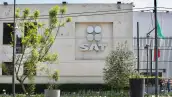 Fachada de las oficinas del SAT en el Centro Histórico de la Ciudad de México. Foto: Anylu Hinojosa-Peña. 