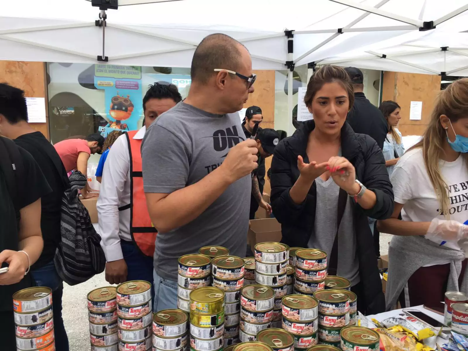 Claudio Yarto de Caló y Melissa López Cendejas de JNS.