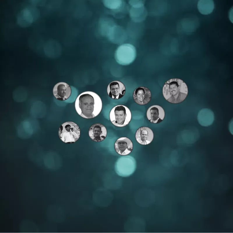 Los candidatos independientes ganadores de las elecciones de 2016.