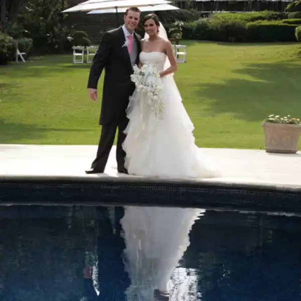 Boda en Cuernavaca de Barbara Deschamps y Manuel Tamayo