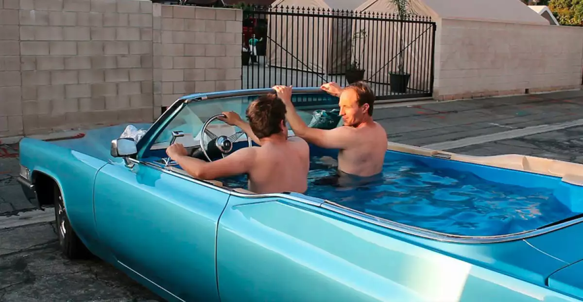 Un Cadillac jacuzzi