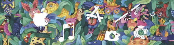 La barricada de la nueva Apple Store en M