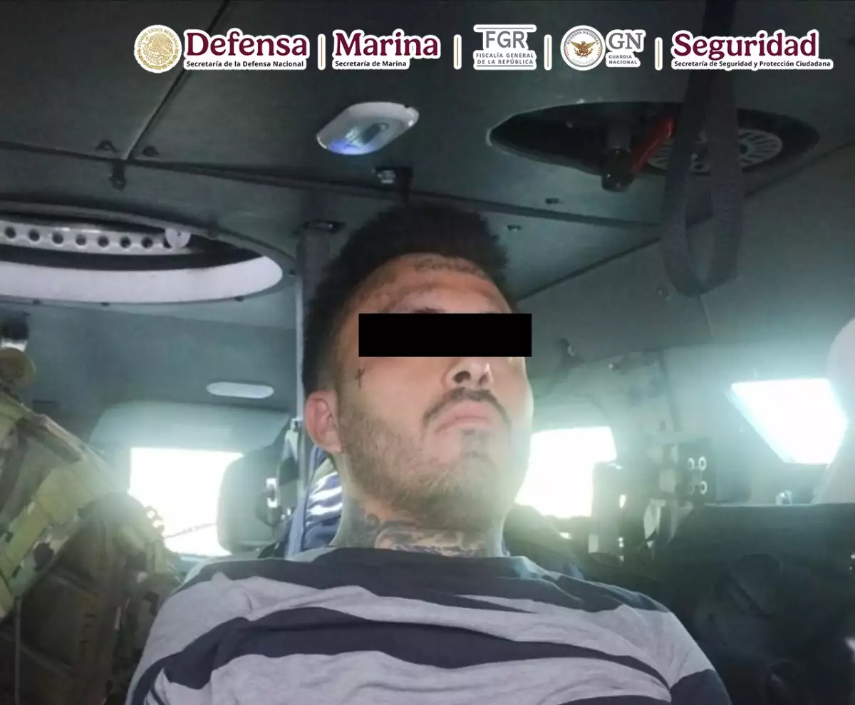 Detienen en Tamaulipas a jefe regional del Cárte del Noreste