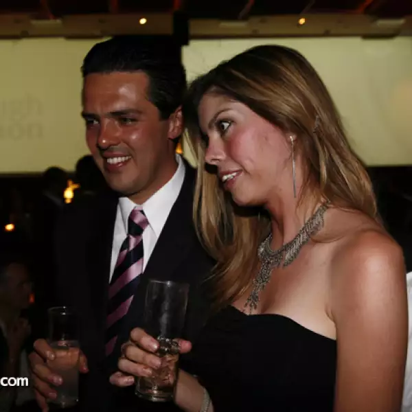 Jorge Elliot y Mariana Aguilar