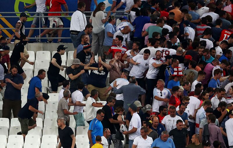 La Euro 2016 vivió episodios tensos de violencia.