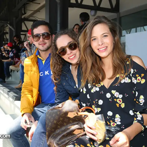 Julio Rejón, Daniela Cueva y Renata Villanueva