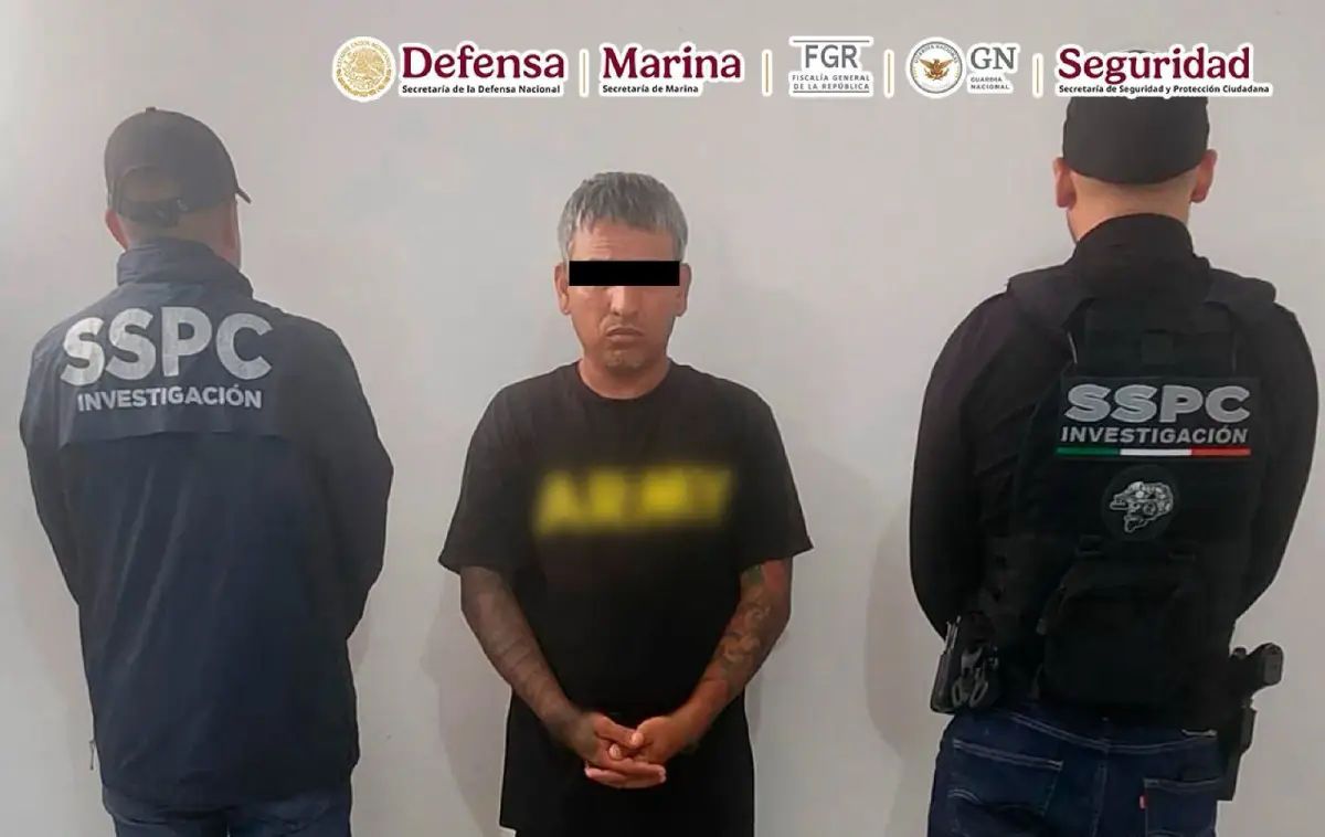 Cae integrante de 'Los Chapitos' en Sinaloa