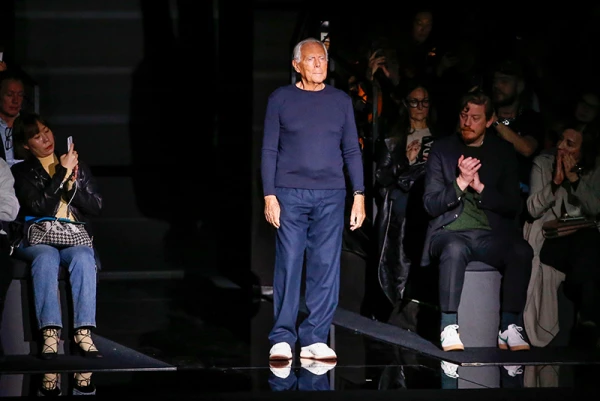 Emporio Armani show, Runway, Fall Winter 2020, Milan Fashion Week, Italy - 21 Feb 2020