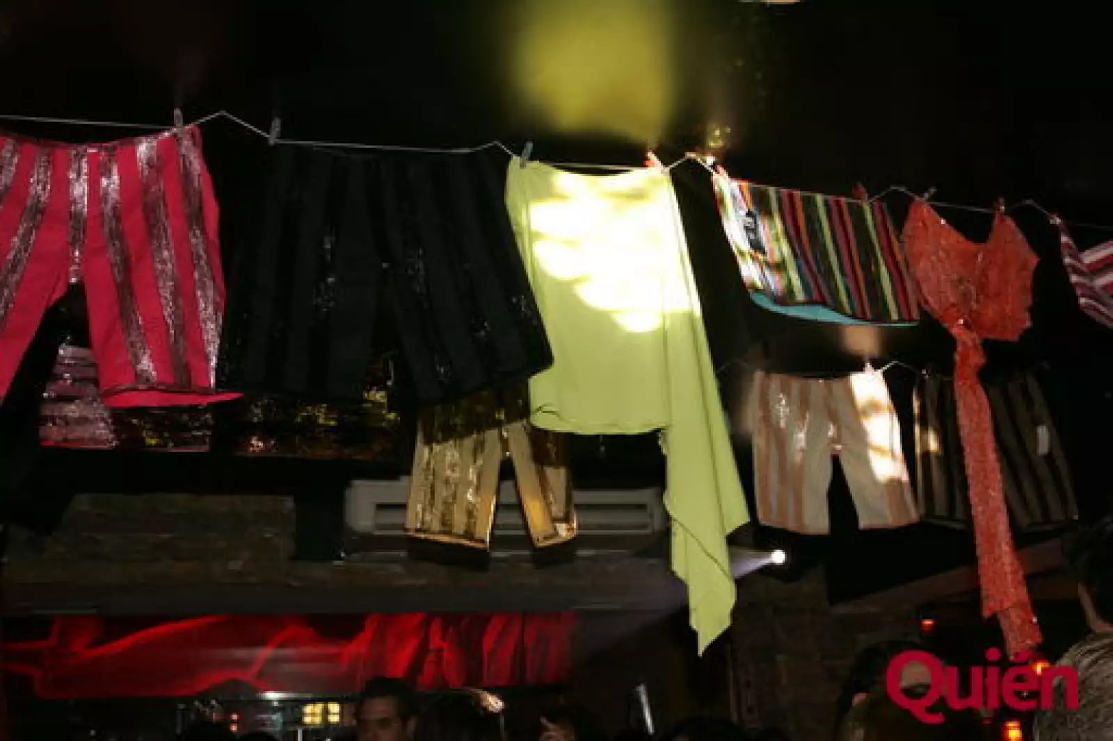 Aspectos. Ropa tendida