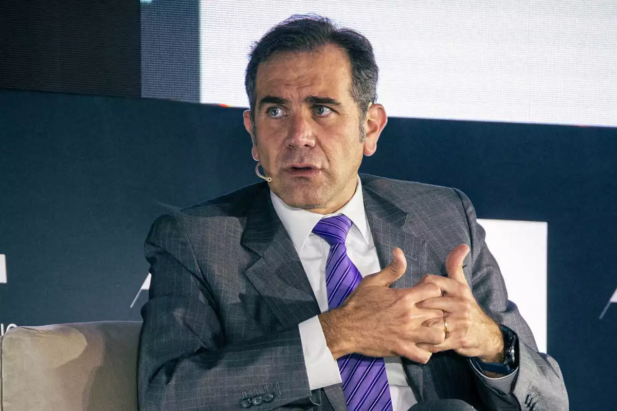 (Lorenzo Cordova, consejero presidente del INE)