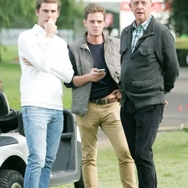 Bruno Azcue,José Antonio Rueda y Antonio Rueda