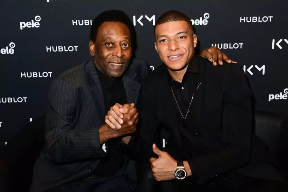 Futbolistas despiden a Pelé