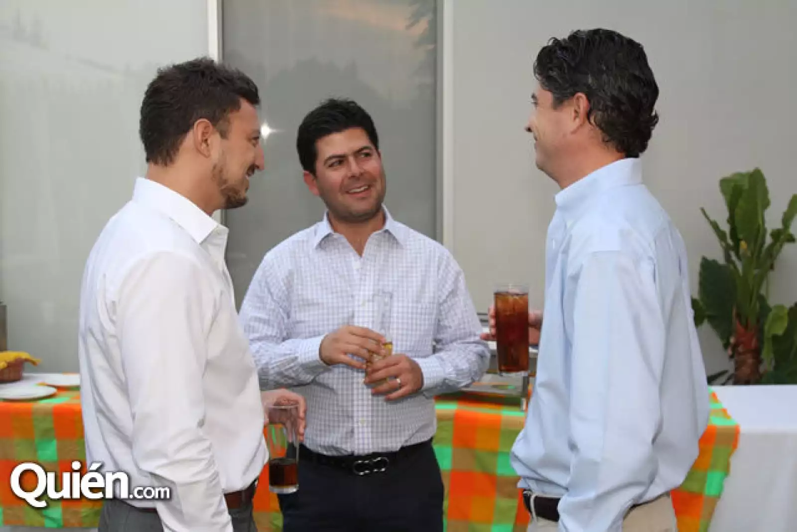 José Luis Murguía, Gonzalo Covarrubias y Marcos Álvarez