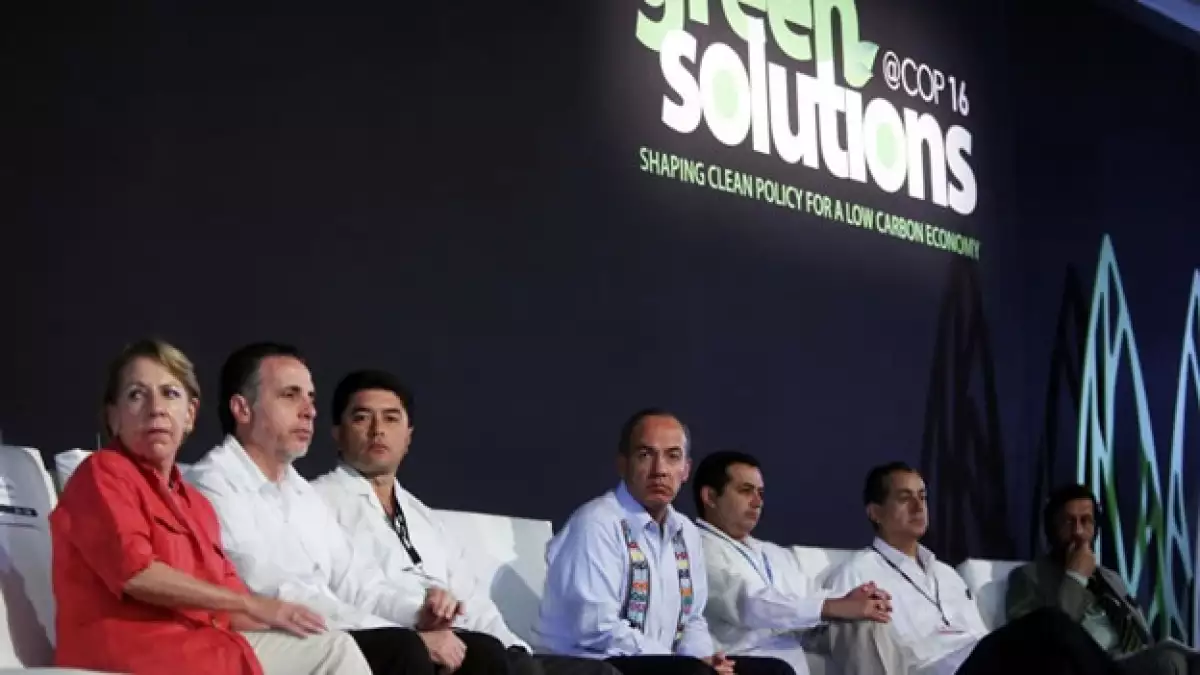 felipe calderon en cancun