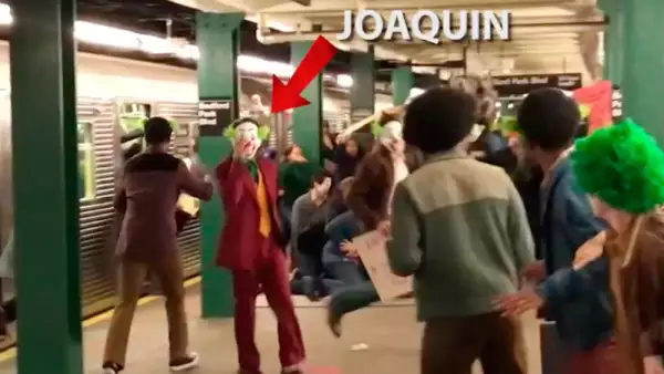 The Joker en acción