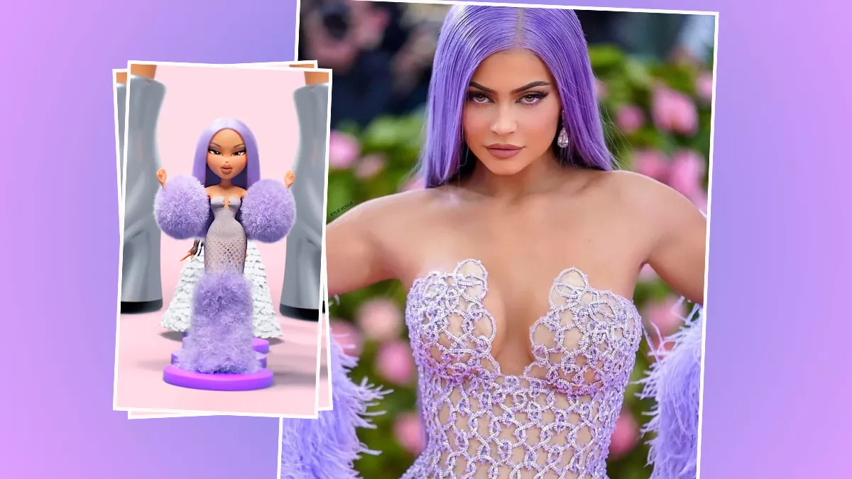 Kylie Jenner colabora con Bratz en una colección inspirada en ella. 