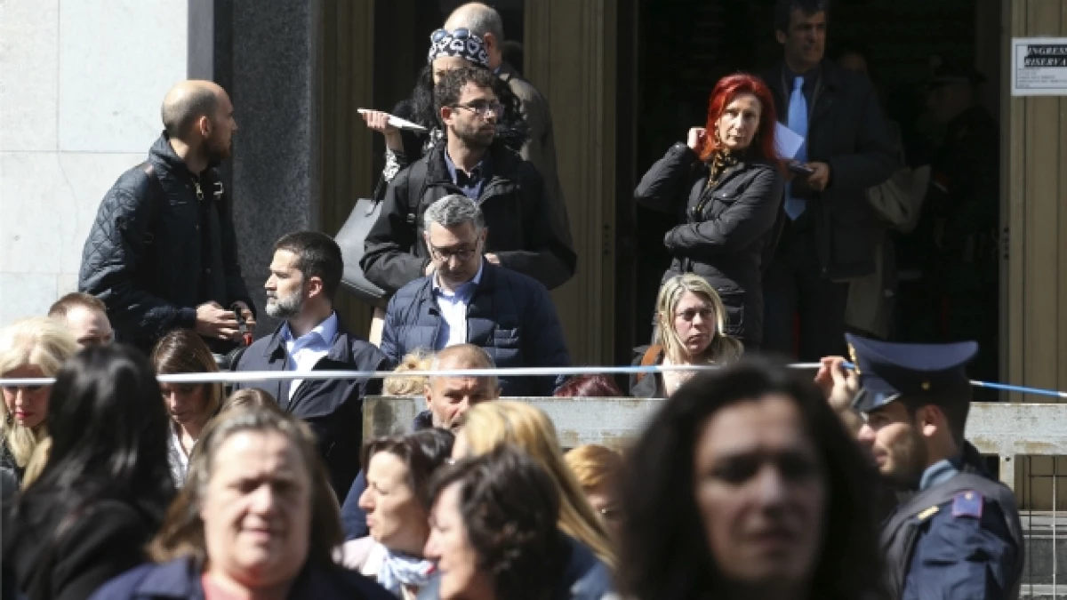 tiroteo milan tribunal de justicia