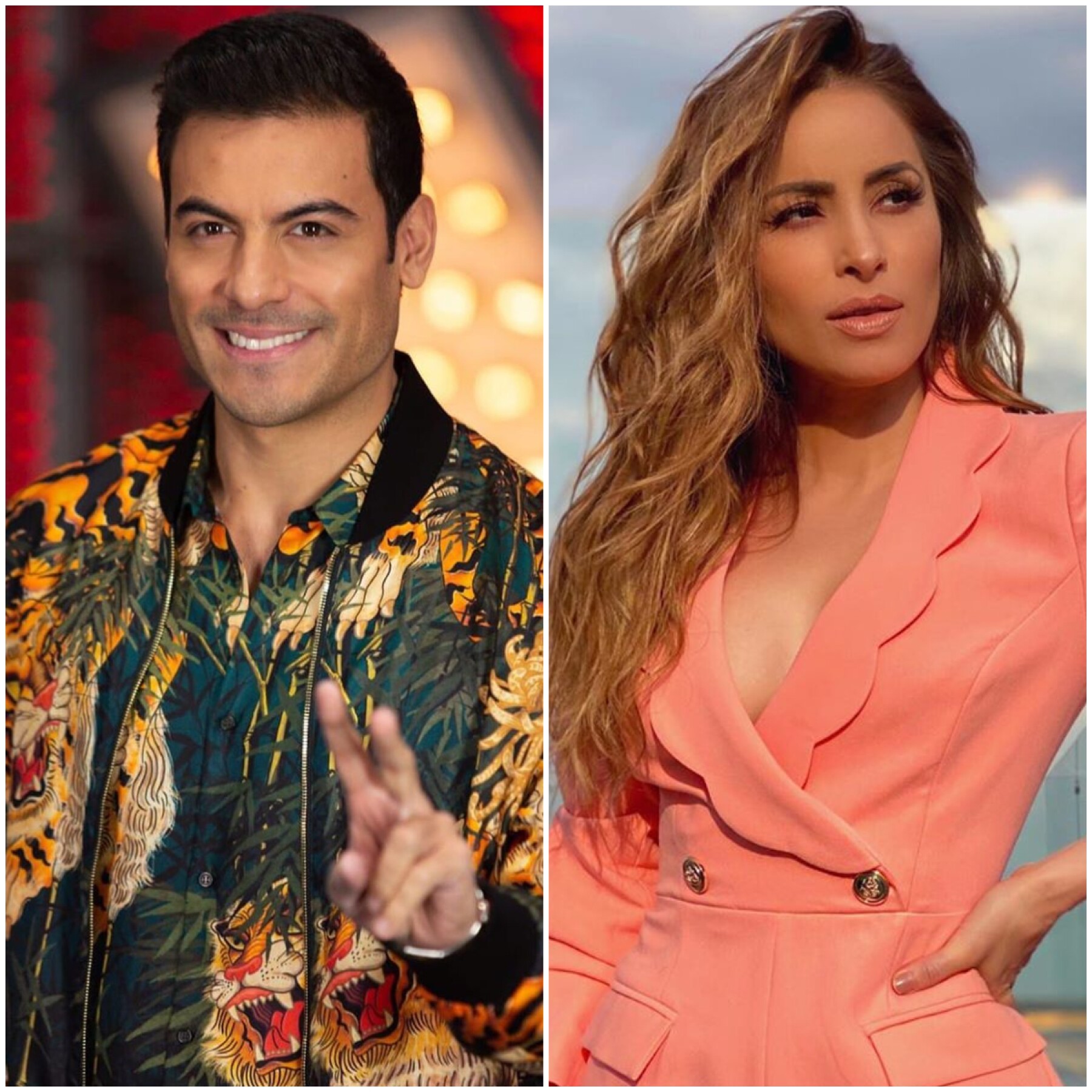 Carlos Rivera y Cynthia Rodríguez 