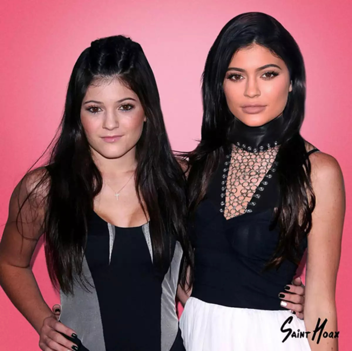 El cambio más impresionante es el de Kylie, quien luce prácticamente como otra persona.