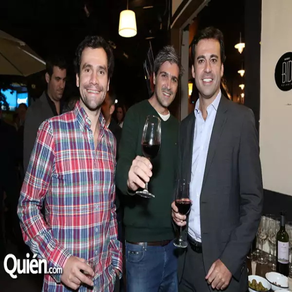 Luki de la Plaza, Andrés Guimón y Carlos Isorna