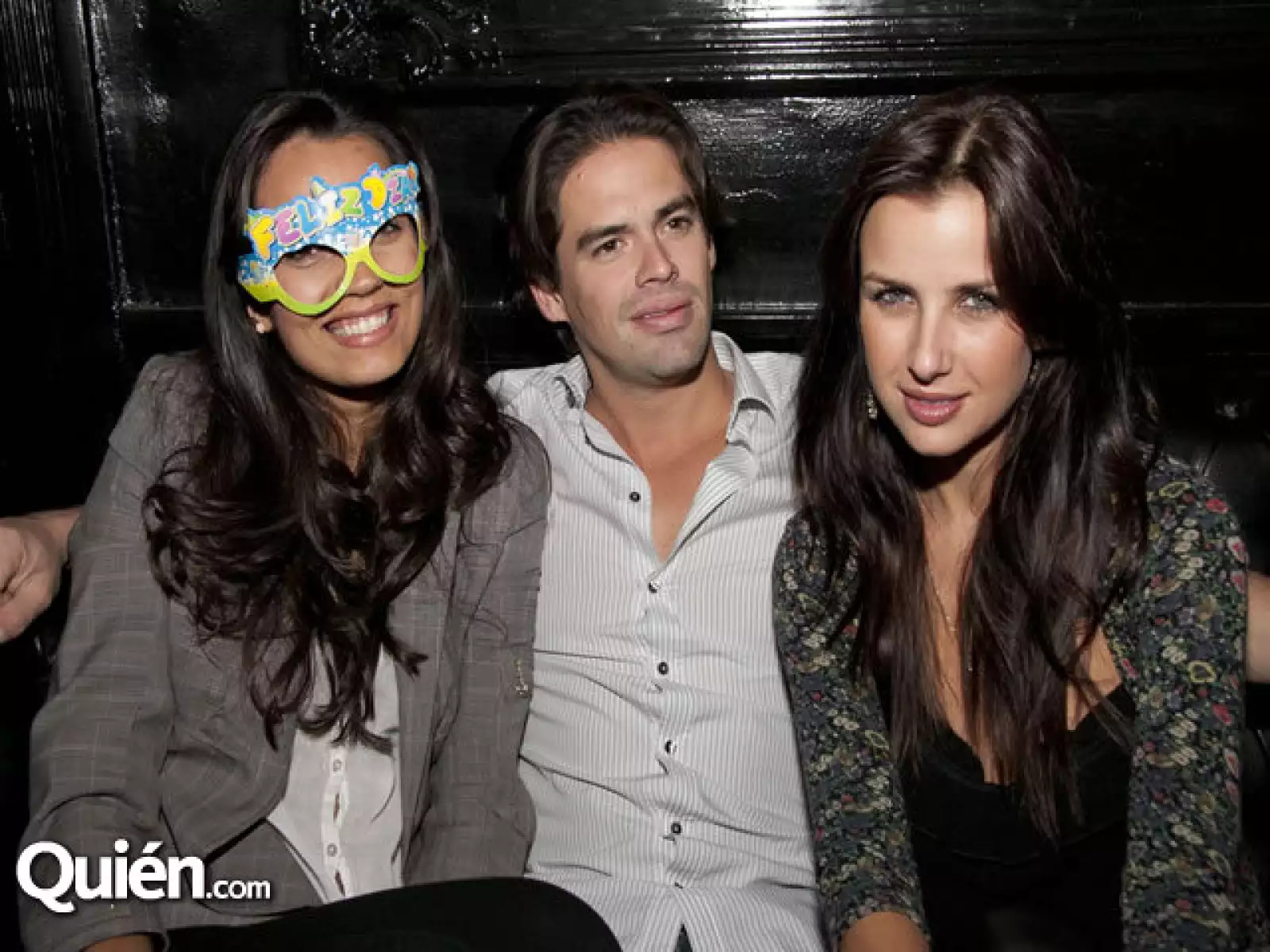 Renata Farías, Juan Pablo Linz y Caro Andrade