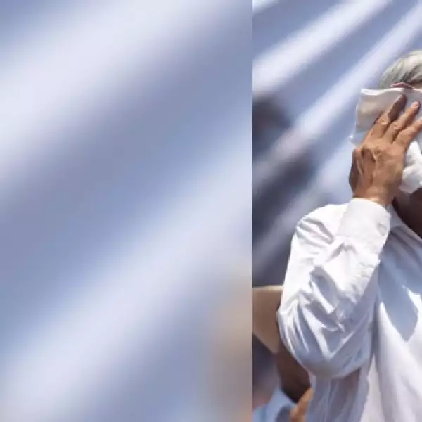 López Obrador inicia campaña en Tabasco,bajo un intenso calor
