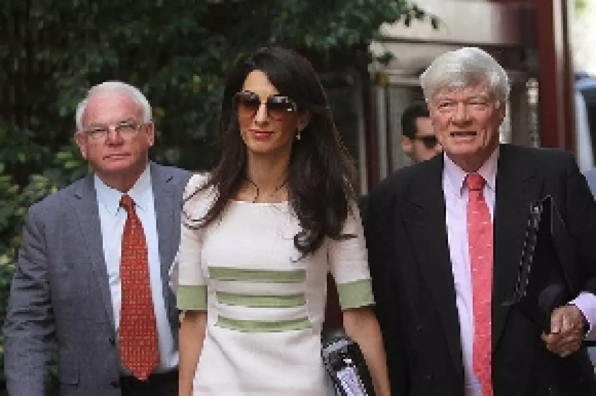 En el ranking, la esposa de George Clooney superó a Victoria Beckham e incluso a Malala Youzafzai, recién ganadora del Premio Nobel de la Paz.