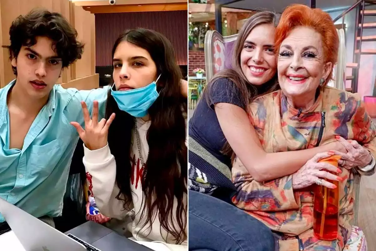 Hijos de Mariana Levy, nietos de Talina Fernández