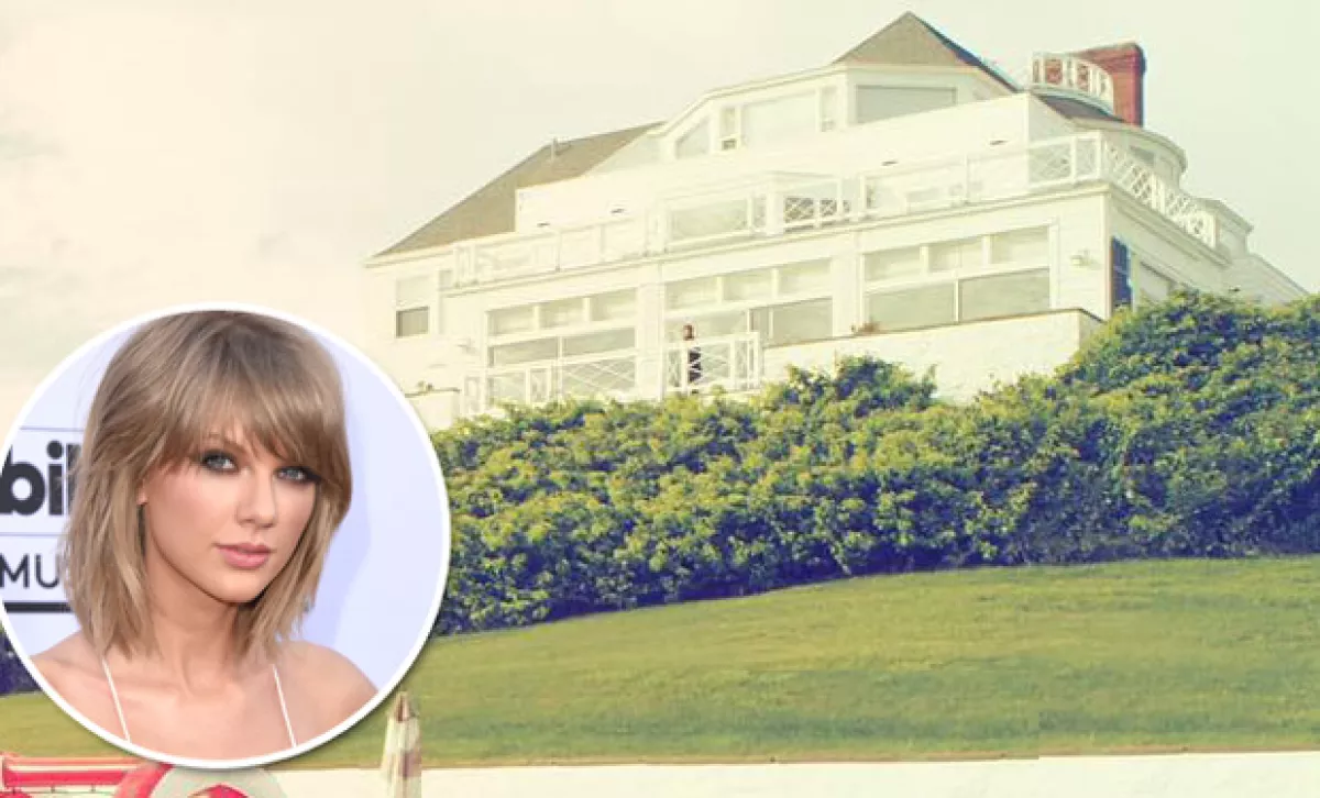 Taylor presumió su increíble residencia de Rhode Island el pasado fin de semana, en donde pasó el 4 de julio junto con sus amigas, y novio.