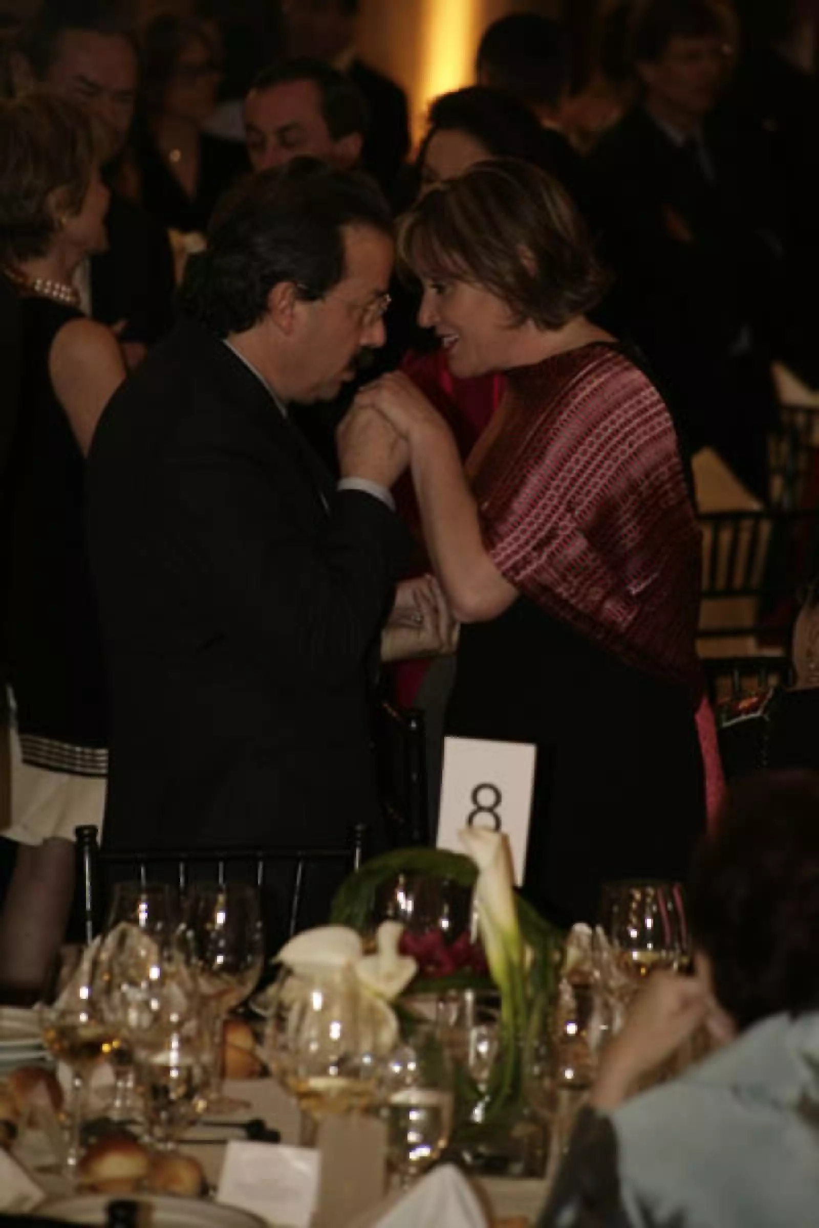 Cena Sarkozy en Palacio Nacional