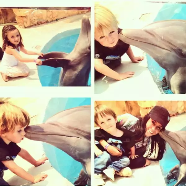 Mi mayor satisfacción en la vida es verlos sonreír, escribió Inés junto a esta foto.