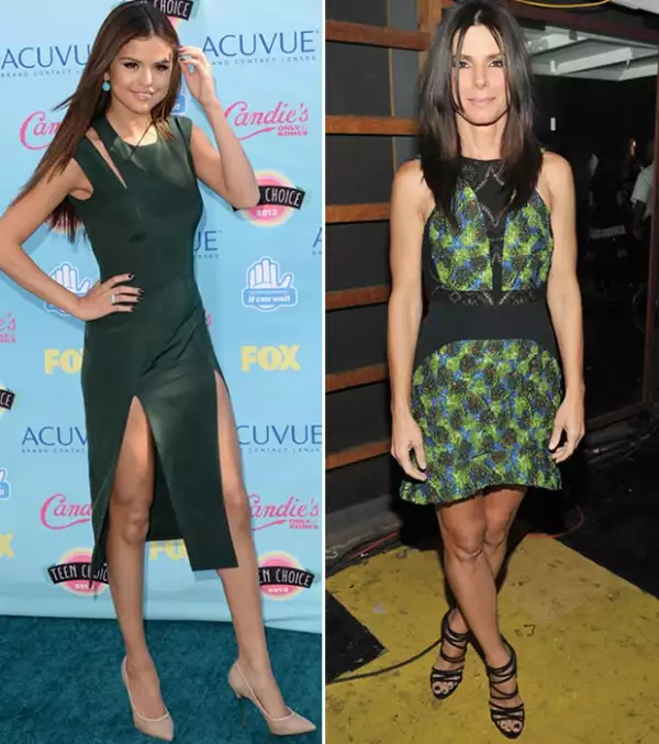 Selena Gomez y Sandra Bullock se posicionaron como las mejor vestidas de la noche.
