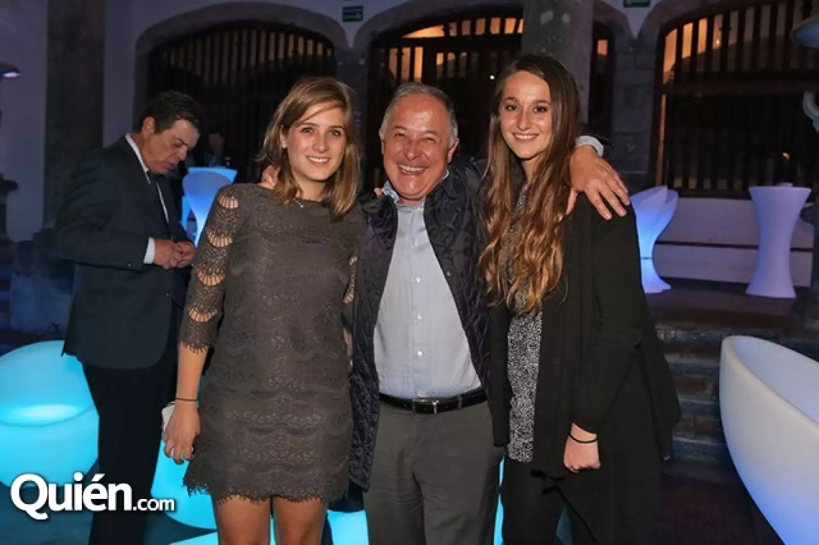 Lorenza Franco, José Luis Franco y Guadalupe Hubard