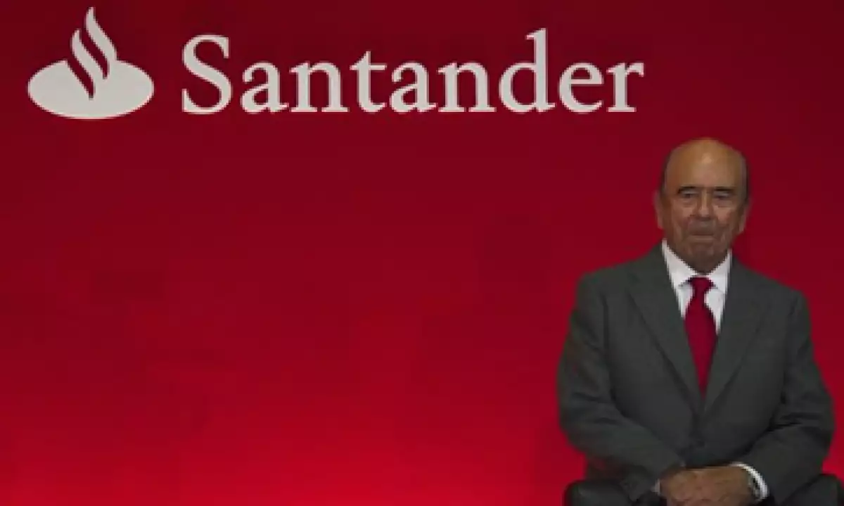Emilio Botín, CEO de Santander reportó este martes los resultados anuales de la empresa. (Foto: Reuters)