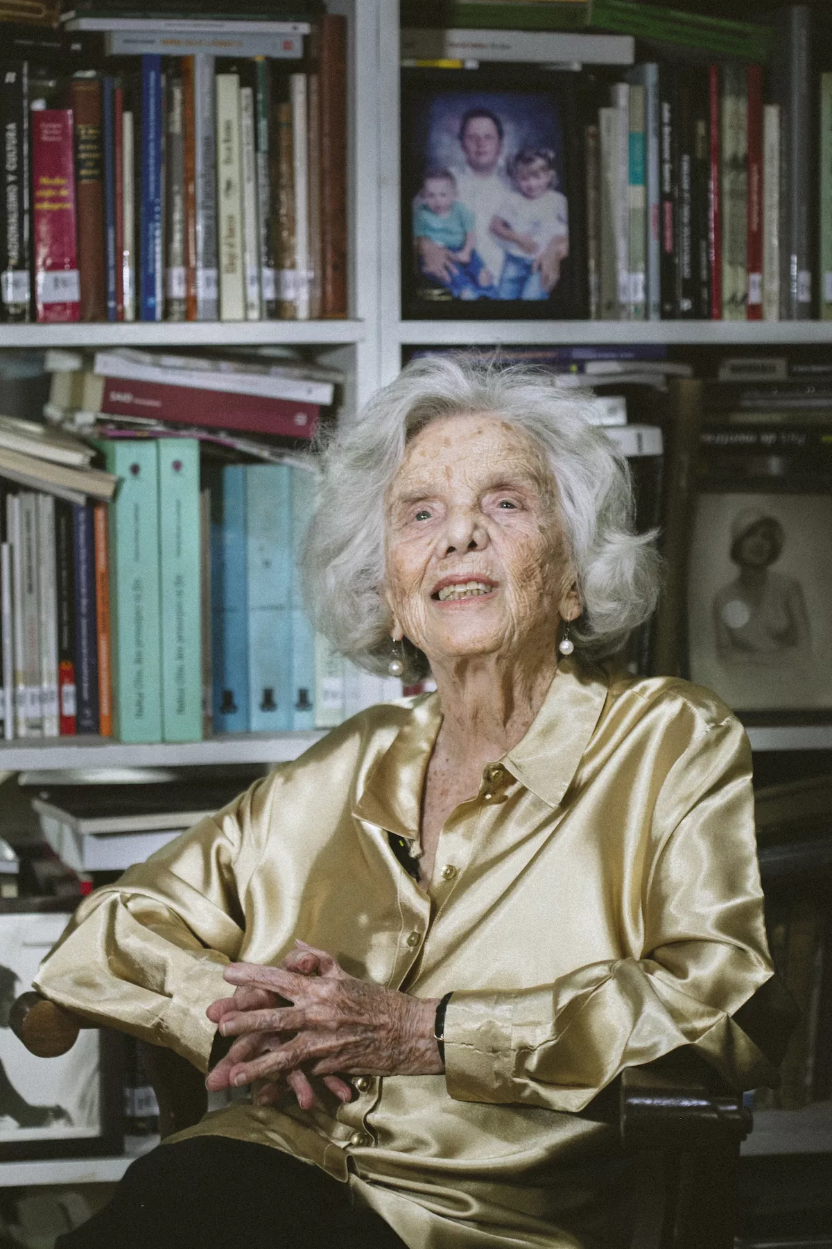 Elena Poniatowska, escritora y periodista. 
