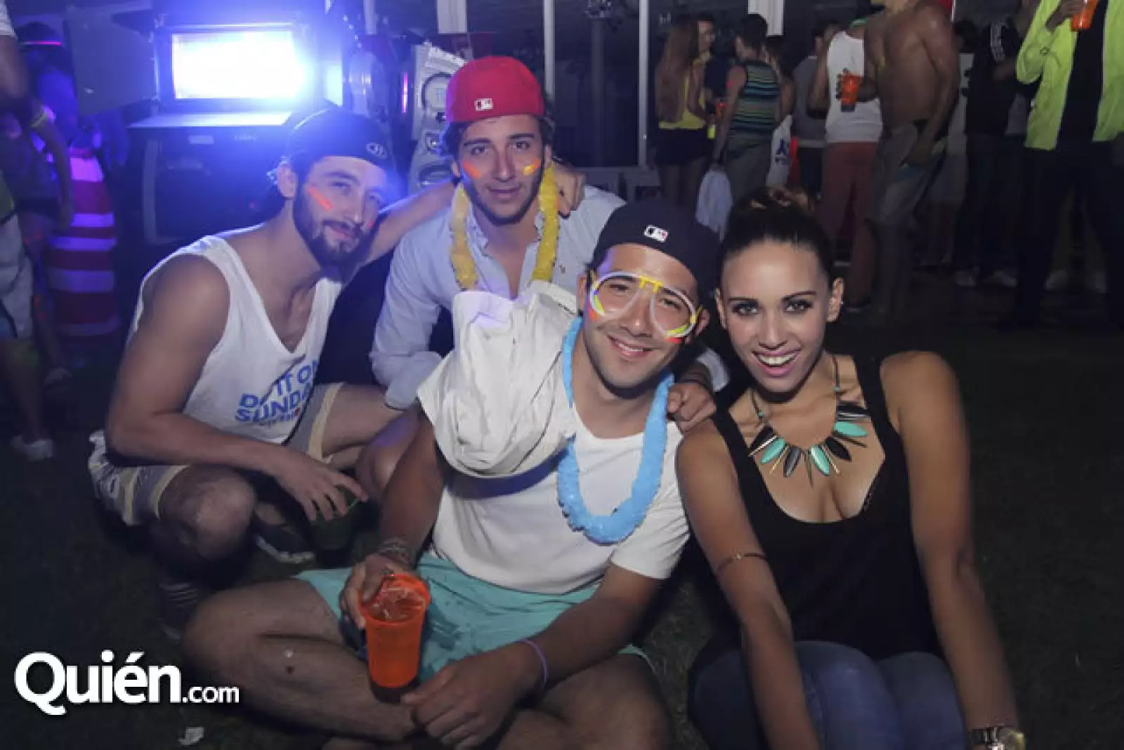 Iván Orozco, Luis Miguel Gascón, Oswaldo Orozco y Alejandra Bayardo