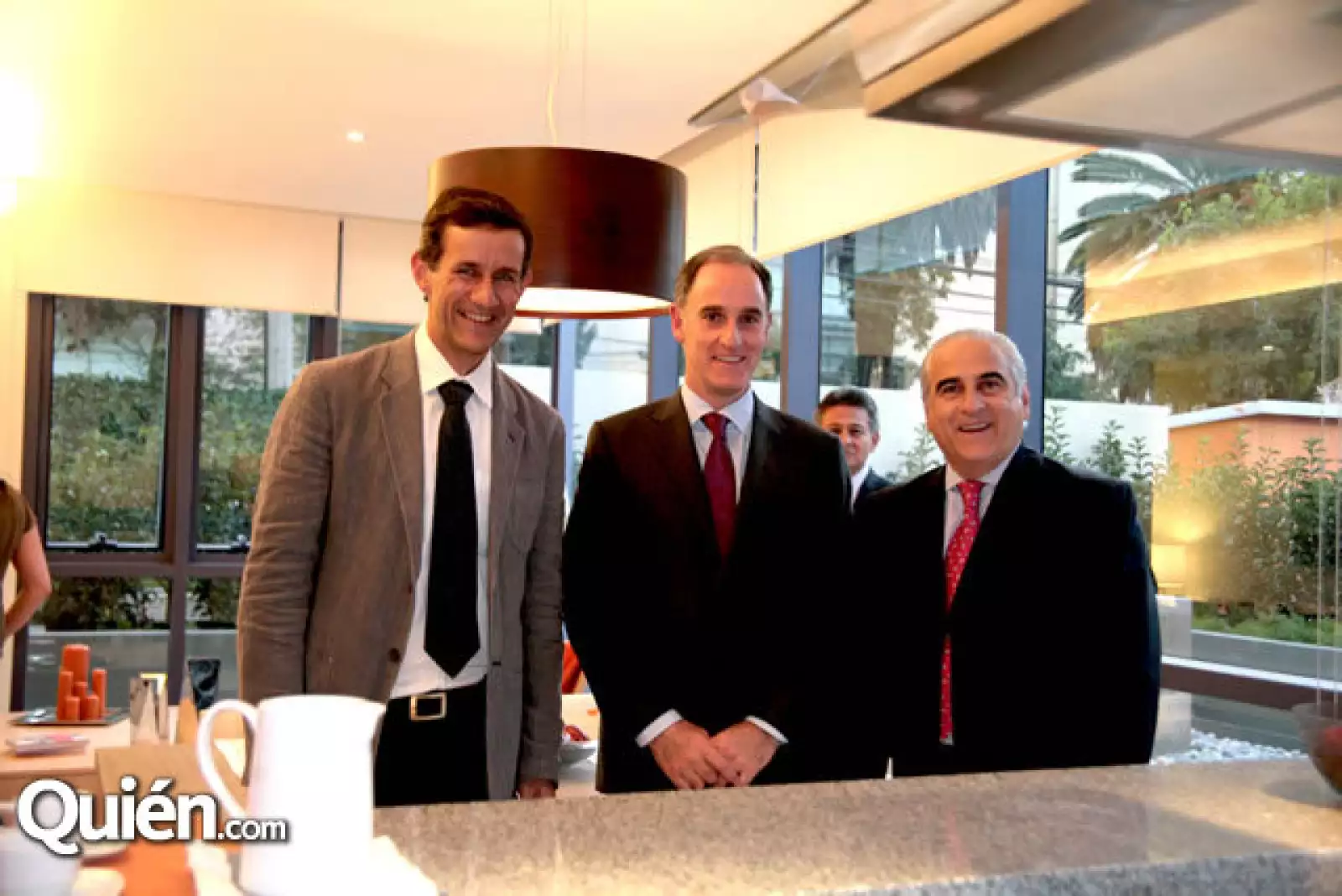 Víctor Legorreta, Jaime Alverde y Ángel Losada