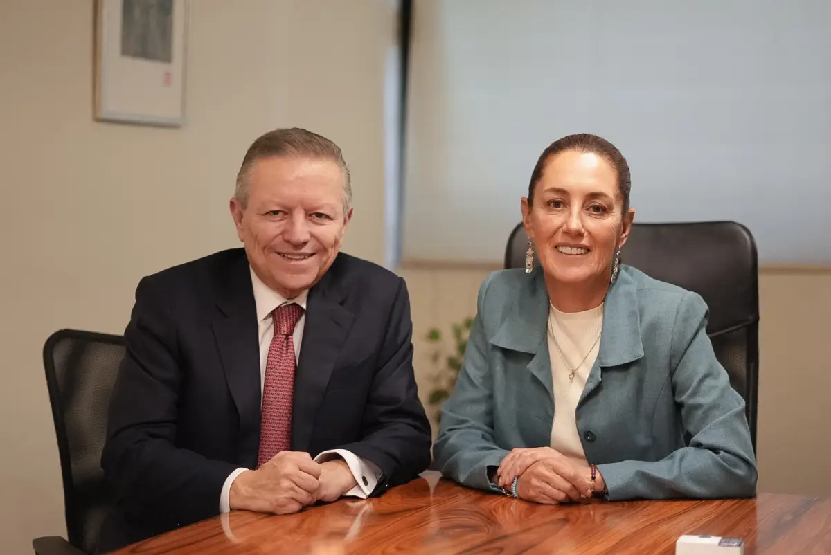 Arturo Zaldívar y Claudia Sheinbaum se reúnen