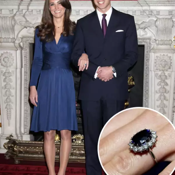 La pareja continuó su noviazgo hasta 2010, año en que William le dio a Kate el valioso anillo de compromiso que Lady Di recibió en su momento del príncipe Carlos.