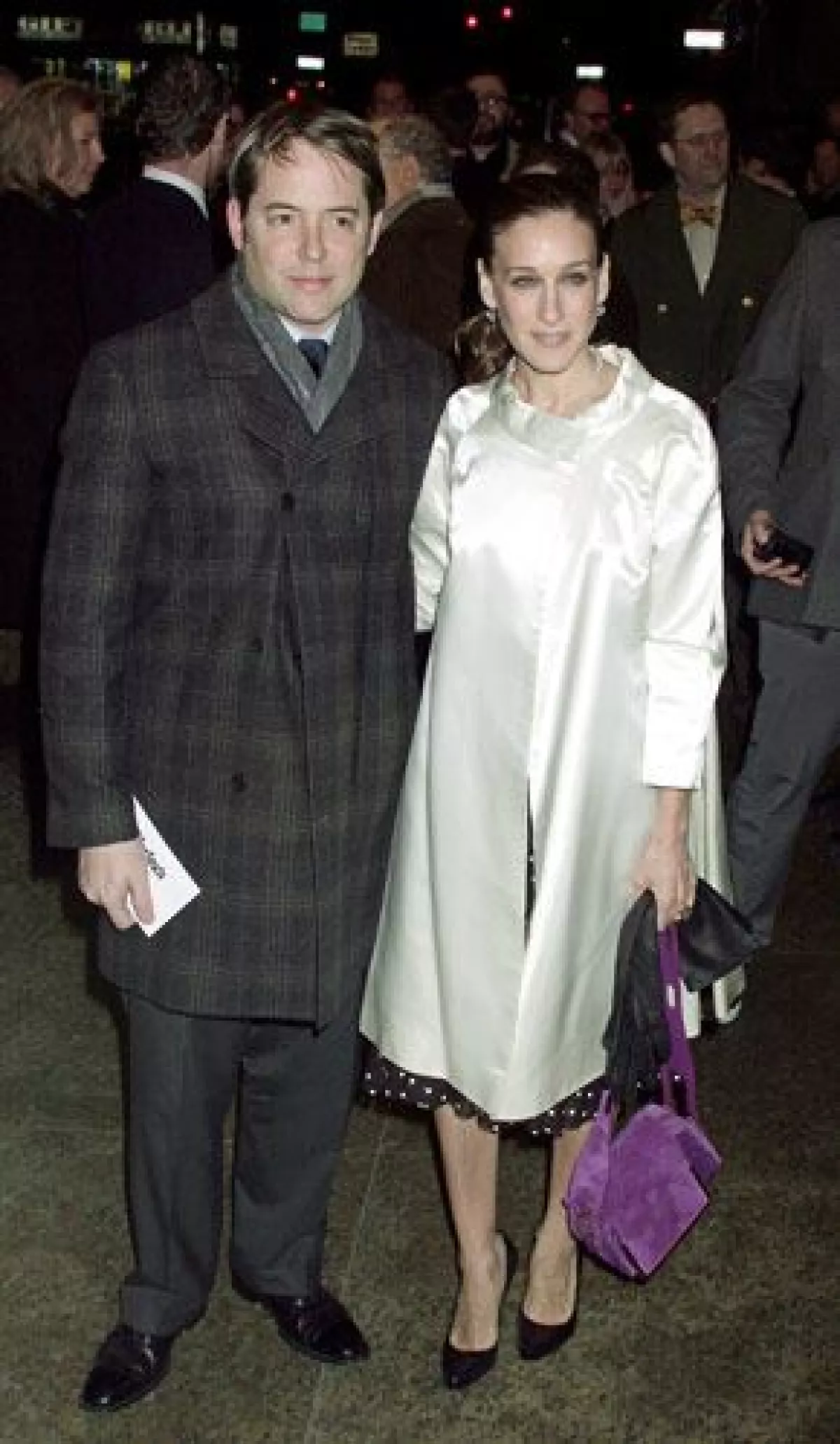 La actriz y su esposo, Matthew Broderick, asistieron a una obra de teatro en Broadway, en donde se les vio muy felices y tomados de la mano.